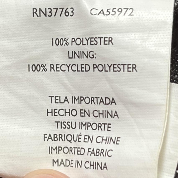 Nike Grey Orange Swim Trunks Shorts Men's XXL Zipper Pocket Tie Front Lined EUC - Picture 6 of 6